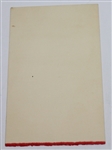 1955 Reception Dinner Menu for British Ryder Cup Team at Atlantic City CC