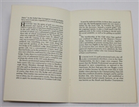 Ryder Cup Heritage and Trust Deed Pamphlets - Facsimile