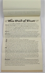 Ryder Cup Heritage and Trust Deed Pamphlets - Facsimile