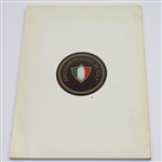 Jack Nicklaus Signed 1967 World Cup Program JSA COA
