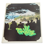 Jack Nicklaus Signed 1972 Bing Crosby National Pro-Am Program JSA COA