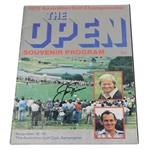 Jack Nicklaus Signed 1978 Australian Golf Championship Program JSA COA