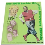 Jack Nicklaus Signed 1978 Inverrary Classic (Win #65 of 73 Career PGA) Program JSA COA