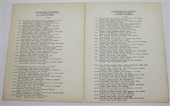 Frank Stranahan Signed 1958 Los Angeles Open Tournament Program JSA #M65568