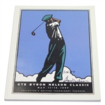 Byron Nelson Signed 1997 GTE Byron Nelson Classic Program - Woods Win JSA COA