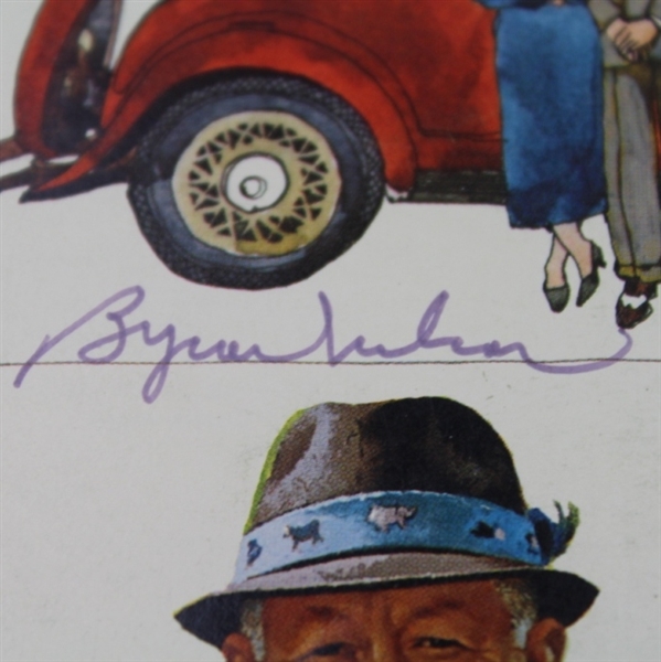 Byron Nelson Signed 1969 Byron Nelson Golf Classic Program JSA COA