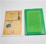 Byron Nelson Signed 2000 Byron Nelson Program and 'Winning Golf' Book JSA COA