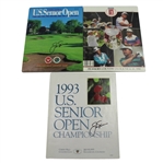 Lot of Three Jack Nicklaus Signed Senior Open Programs JSA COA