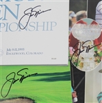 Lot of Three Jack Nicklaus Signed Senior Open Programs JSA COA