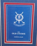 John Daly 1995 British Open Signed Photo with Flag and Scorecard Display - Framed