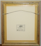 John Daly 1995 British Open Signed Photo with Flag and Scorecard Display - Framed