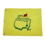 2000 Masters Embroidered Flag - Vijay Singh Winner