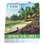 2012 Masters Badge #R12254 - Bubba Watson Winner