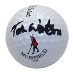 Tom Watson Signed Muirfield(Site 1980 Brit. Open Win) Logo Golf Ball JSA COA