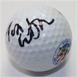 Tom Watson Signed 1982 US Open @ Pebble Beach Logo Golf Ball JSA COA
