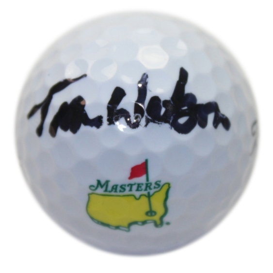 Tom Watson Signed Masters Logo Golf Ball JSA COA