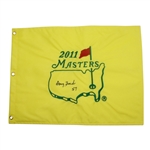 Doug Ford Signed 2011 Masters Embroidered Flag JSA COA