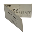 Jack Nicklaus Signed 1963 PGA Championship Official Scorecard-3rd Major Win- JSA COA
