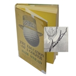 Sam Snead Signed The Education of a Golfer Book JSA COA