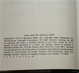 Orville Moody Signed 'Golf How/By Orville Who?' Book JSA COA