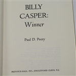 Billy Casper Signed 'Winner' Book JSA COA