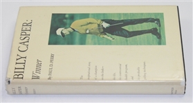 Billy Casper Signed 'Winner' Book JSA COA