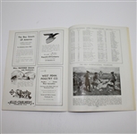 1935 US Open at Oakmont C.C. Program Signed by Winner Sam Parks Jr. JSA COA
