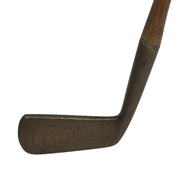 R. Forgan & Son St. Andrews Hickory Blade Putter - Gun Metal Head