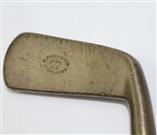 R. Forgan & Son St. Andrews Hickory Blade Putter - Gun Metal Head