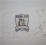 Angel Cabrera Signed 2007 US Open at Oakmont Embroidered Flag JSA COA