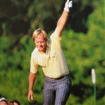 Jack Nicklaus 1986 Masters 16x20 Picture - Framed 