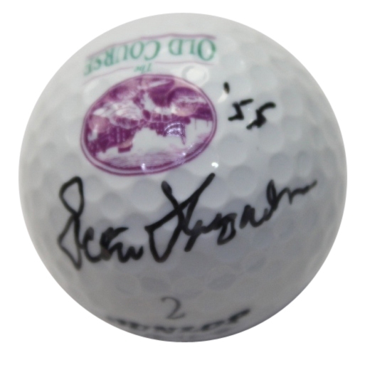 Peter Thomson Signed The Old Course St. Andrews Logo Golf Ball JSA COA