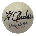 George Archer Signed George Archer Medalist Logo Golf Ball JSA COA