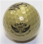 Webb Simpson Signed 2012 US Open at The Olymppic Club Logo Golf Ball JSA COA