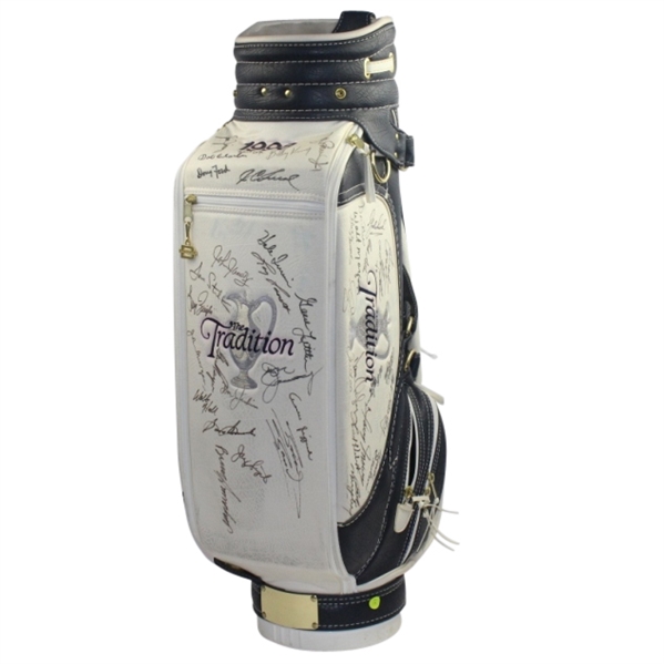 Multi-Signed 1998 The Tradition Golf Bag - 46 Signatures! JSA COA