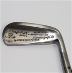 Maxwell Model 'Challenge Rustless' Goose Neck Putter- St. Andrews