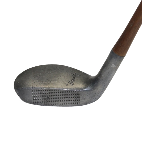 Huntly Hickory Putter - Hickory Carved Grip
