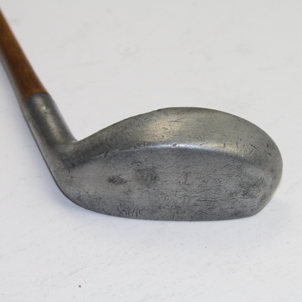 Lot Detail - Huntly Hickory Putter - Hickory Carved Grip