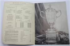 1953 The Walker Cup at The Kittansett Club Program - USA 9-3