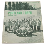 Jack Nicklaus Signed 1962 Portland Open Program - 3rd PGA Win! JSA COA