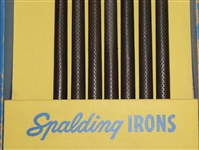 Set of Robert T. Jones Spalding Synchro-Dined Irons - Missing 2 Clubs-W/Display Box!