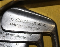Set of Robert T. Jones Spalding Synchro-Dined Irons - Missing 2 Clubs-W/Display Box!