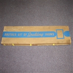Set of Robert T. Jones Spalding Synchro-Dined Irons - Missing 2 Clubs-W/Display Box!