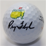 Ray Floyd Signed Masters Logo Golf Ball JSA COA