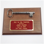 Key to the Frontier Presented to Jack Fleck - Fort Smith, Arkansas - 4/23/2005
