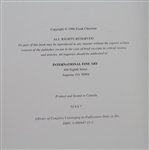 Augusta National & The Masters 'Photographer's Scrapbook' - Frank Christian Signed JSA COA