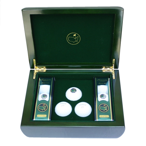 2015 Limited Edition Emerald Green Members Box With Golf Balls