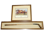 Simpson Brothers LTD Ed #401/850 with Robert Simpson Replica Long Nose in Frame Display