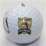 Angel Cabrera Signed 2007 US Open at Oakmont Logo Golf Ball JSA COA