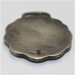 1908 Pinehurst Sterling Silver 'Ask The Man' Tin Whistles Medal